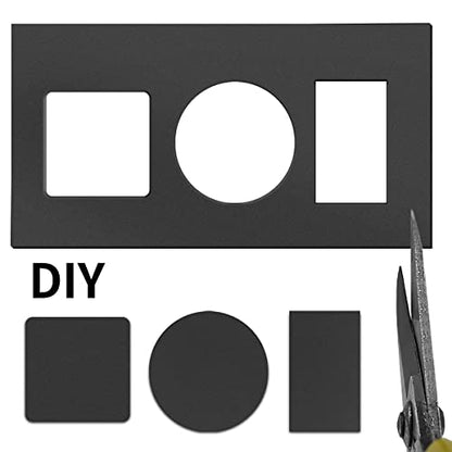 DGSL 10 Pcs Foam Sheets Self Adhesive, 1/2 in Thick X 4 in X 4 in Closed Cell Foam Pad Neoprene Rubber Sheets Non-Slip Insulation Pads Vibration for Furniture Crafts Cars - size: 4" x 4" x 1/2"