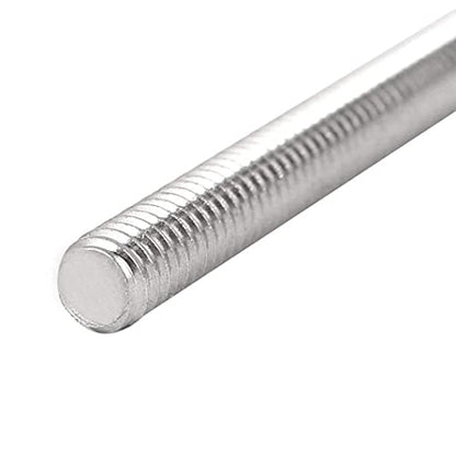 Beduan Stainless 1/4"-28 Thread Fully Long Threaded Rod 12 Length