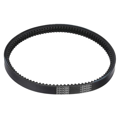 uxcell 2/3VX280 EPDM V-Belt, 2 Banded, 28" Outer Circ x 0.79" W x 0.39" Thk - size: 2/3VX280