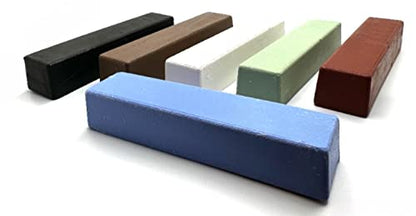 Metal Polishing Compound Kit 24oz - 6 pc Buffing Compound Bars