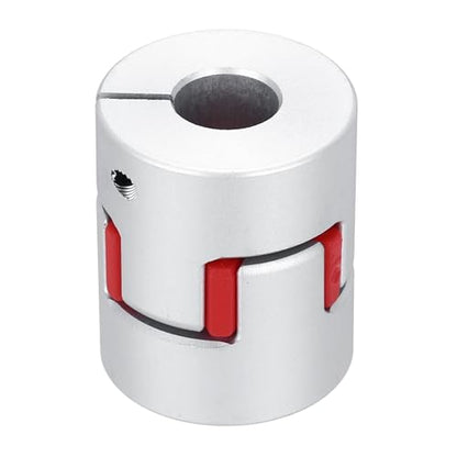 MECCANIXITY Aluminum Shaft Coupling Shaft Coupler 10mm to 10mm Flexible Spider Coupling L30mm x D25mm Coupler Jaw Spider Shaft Joint Connector for 3D Printers DIY CNC Router Milling Machine - size: 10mm to 10mm