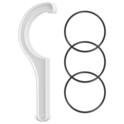 Water Filter Wrench with 3 O-Rings Compatible with APEC Water System,1 Pack