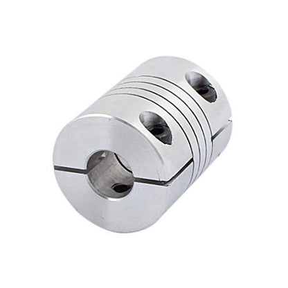 10mm to 10mm Shaft Coupling 30mm Length 25mm Diameter Stepper Motor Coupler Aluminum Alloy Joint Connector for 3D Printer CNC Machine DIY Encoder 2pcs - size: L30xD25mm 10x10mm 2pcs