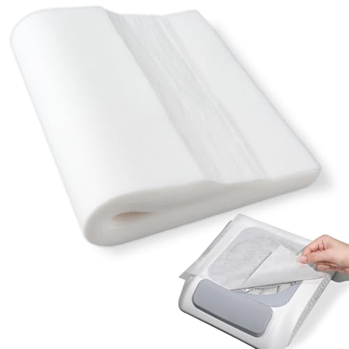 100PCS Nail Dust Collector Filter Paper, Disposable Nail Fan Filter Paper