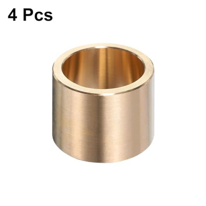 uxcell 4pcs Sleeve Bearings 1" Bore x 1-1/4" OD x 1" Length Self-Lubricating Brass Bushing - size: 1" Bore x 1-1/4"OD x 1 " Length