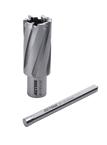 1-1/16'' Diameter x 1-3/8'' Depth of Cut Carbide Tipped TCT ANNULAR Cutter with 3/4'' Weldon Shank - size: 1-1/16'' x 1-3/8''