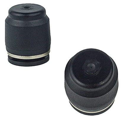 10PCS 3/8 Inch Tube OD Pneumatic Cap Plug Fitting - size: 3/8 OD
