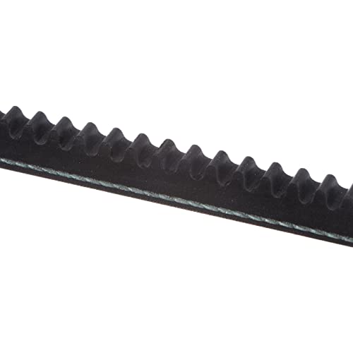 HARFINGTON 13x800 Cogged V-Belts AX Section Drive Raw Edge Belt 800mm Inner Girth 13mm Width 8mm Thickness EPDM for Power Transmission - size: 800mm