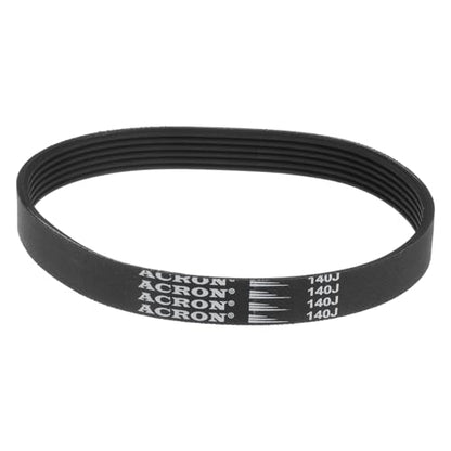 uxcell 140J6 Rubber Poly V Belt, 6 Ribs PJ V-Ribbed Belt 14" Length x 0.55" Width x 0.14" Thick, Industrial Transmission Drive Belt - size: 14" Length