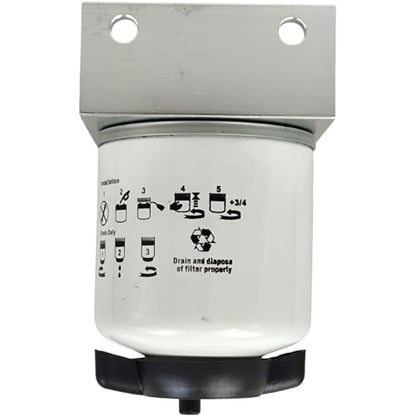 XYZIL Fuel Filter w/Mounting Head 6667353 6667352 Compatible with Bobcat 453 463 553 653 751 753 763 773 853 7753 S100 S130 S150 S185 S205 S770 Excavator 220 225 231 E08 E10 E14 Loader T110 T140 T180