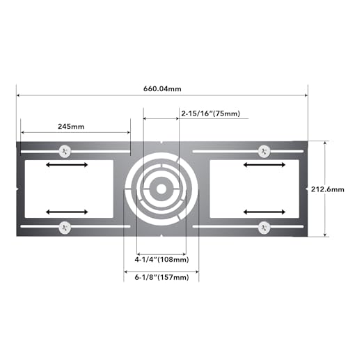 Sidasu 48 Pack New Construction Mounting Plate for 3, 4, 6" Recessed Lights - size: 48 Pack