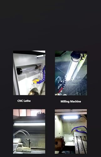 12W LED Milling Machina Lights Tube CNC Lathe Led Machine Work Light Explosion-Proof Lamp Waterproof IP65 Oil-Proof Industrial Lighting 110V-220V (12W) - size: 12W