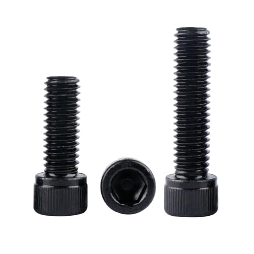 5/16-18 x 1-1/2" Socket Head Cap Screws Allen Hex Bolts, 304 Stainless Steel 18-8, UNC Fully Machine Thread, 10Pcs Black - color: Black, size: 5/16-18 x 1-1/2" (10PCS)
