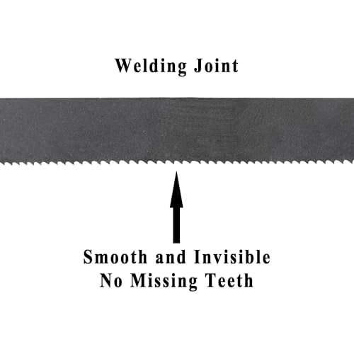 Imachinist S7212610-035 72" x 1/2" x .035" x 6/10TPI Bi-Metal Bandsaw Blade