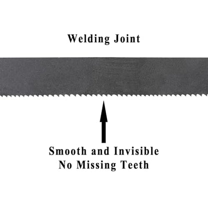 Imachinist S7212610-035 72" x 1/2" x .035" x 6/10TPI Bi-Metal Bandsaw Blade