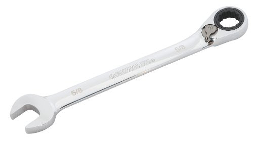 Greenlee 0354-17 Combination Ratcheting Wrench, 5/8-Inch - size: 5/8-Inch