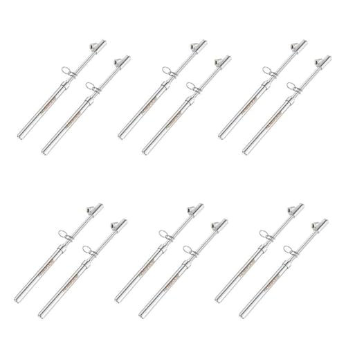 GODESON Dual Head Tire Pressure Gauge 10-150 PSI/1-10 Bar 12-Pack - size: 12pack