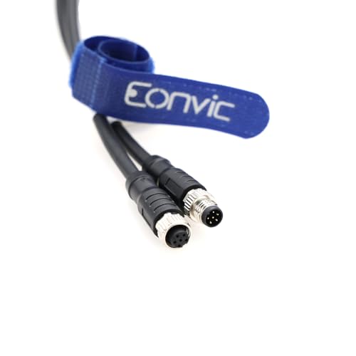 M8 6 Pin A Code Male to Female Aviation Sensor Cable Waterproof Shielded Electrical Cable for Industrial Automation Control Fieldbus Network - color: 6pin Male to Female, size: 1m