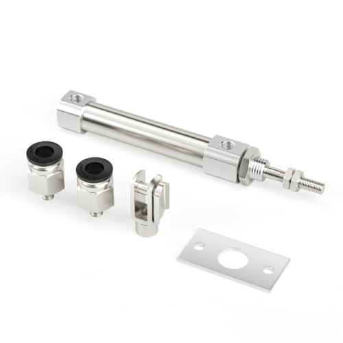 TAILONZ CDJ2B Mini Pneumatic Cylinder 10mm Bore 25mm Stroke - size: 10mm Bore 25mm Stroke