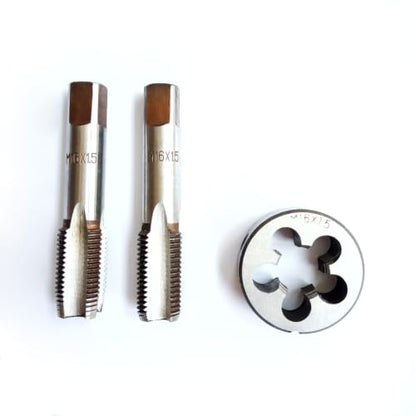 AtticZone M16 x 1.5 Metric Hand Thread Tap and Die Set, Right Hand - size: M16x1.5