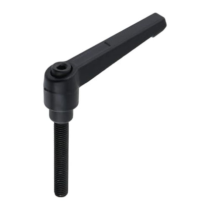 Clamping Lever Handles M8 x 50mm Push Button Ratchet Lever Male Threaded Stud Adjustable Handles Hand Knobs Rotating Screw Handles Bolts with Locking Lever -4pcs - size: M8 x 50mm
