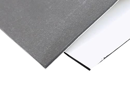 Silicone Rubber Sheet with PSA Adhesive Backing, 60A Durometer, 1/16 x 9 x 12 Inch, Made in the USA, High Temp Material for Gaskets Pads Washers Leveling Objects DIY Sealing