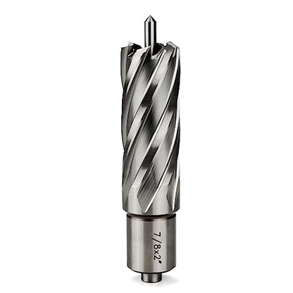 OSCARBIDE 7/8" x 2" HSS Annular Cutter 3/4" Weldon Shank Mag Drill Bit