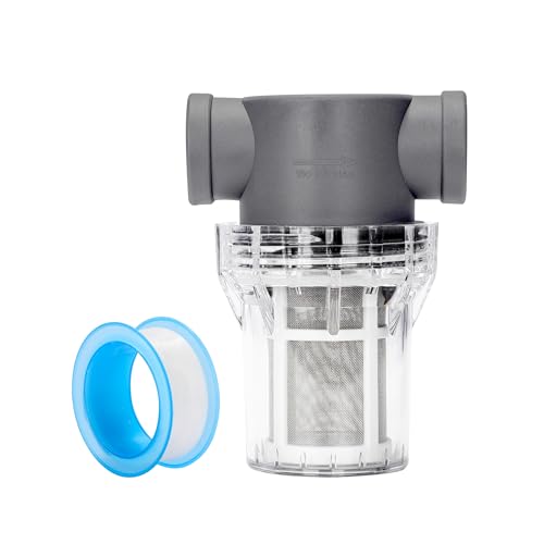 3/4'' Female NPT in-Line Strainer - Garden Hose Filter for High Pressure Washer, Sediment Filter with 60 Mesh Stainless Steel Screen (3/4'' 60 Mesh) - style: 3/4'' 60Mesh