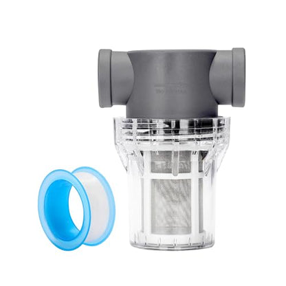 3/4'' Female NPT in-Line Strainer - Garden Hose Filter for High Pressure Washer, Sediment Filter with 60 Mesh Stainless Steel Screen (3/4'' 60 Mesh) - style: 3/4'' 60Mesh