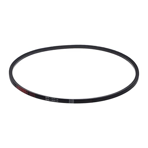 HARFINGTON SPA-1200 V-Belts Drive Belt 1200mm Pitch Girth 13mm Width 10mm Height Rubber for Power Transmission - size: 1200mm