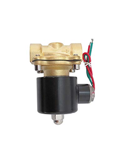 1/2 inch 220V-240V AC VAC Brass Electric Solenoid Valve NPT Gas Water Air NC N/C