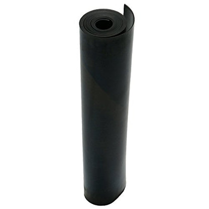 Rubber-Cal - Neoprene - Commercial Grade - 60A - Rubber Sheet - 1/16" Thick x 3ft Width x 16ft Length - size: 1/16" x 3ft x 16ft