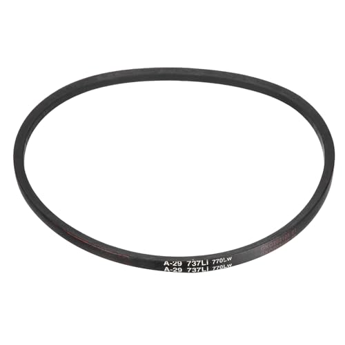 uxcell 5Pcs A29 Classic Wrapped Rubber V-Belt, 31" Lo x 0.51" W x 0.32" H - size: A29