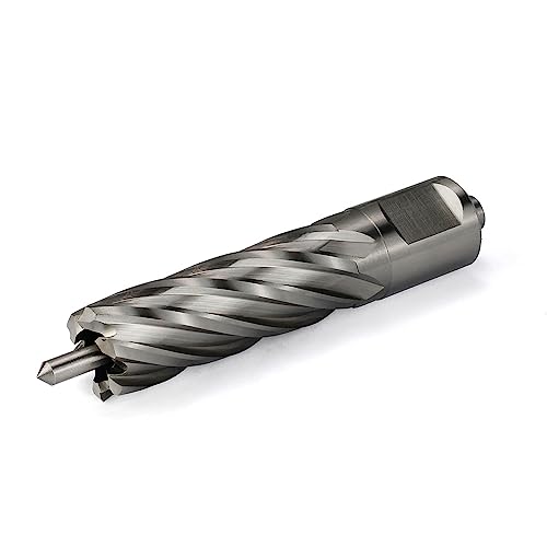 Annular Cutter JESTUOUS 3/4 Inch Weldon Shank 3/4 Cut Dia 2 Cut Depth