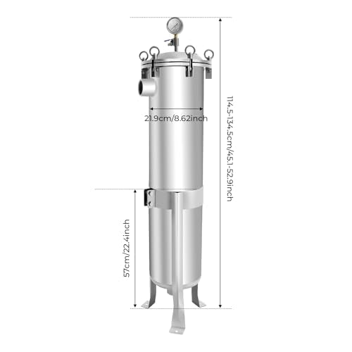 #2 Bag Filter Housing Stainless Steel Filter Solid-Liquid Separation Tool