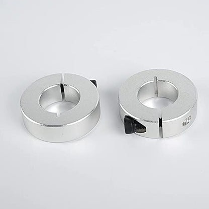 Anti-Collision Block Stopper, Positioning Block, Anti-Dropping for Linear Motion Rod Shaft Guide 14mm, Fixed Slider Bearing Block Ring, Silver, 2Pcs - size: For D14mm linear Rod, style: Silver