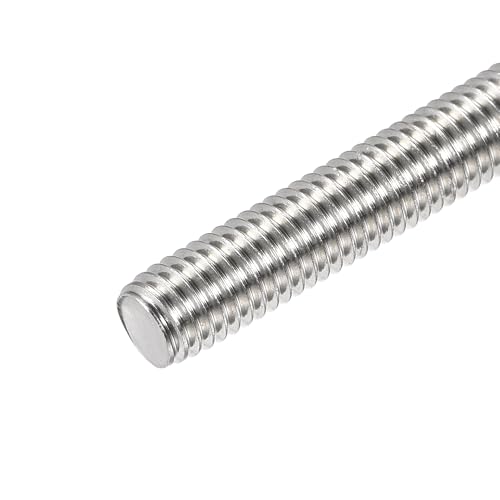 uxcell 15Pcs M8 x 40mm Fully Threaded Rod 304 Stainless Steel Right Hand Threads - size: M8 x 40mm