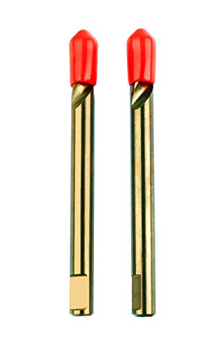 McJ Tools 2pack Long Pilot Drill Bit for Thick Metal TCT Hole Saws - size: 2-5/8" Pilot Drill Bit, style: Imperial System