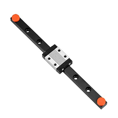 400mm MGN9 Linear Sliding Rail Guide with a MGN9C Carriage Block for 3D Printer and CNC Machine,Black (MGN9C, 400mm) - style: 400mm