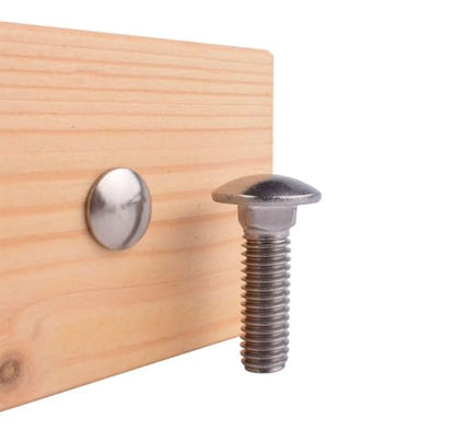 1/4-20 x 3/4" Carriage Bolts Screws, 18-8 Stainless Steel 304, Round Head, Square Neck, UNC Fully Machine Coarse Threaded,20Pcs - size: 1/4-20 x 3/4" (20PCS)