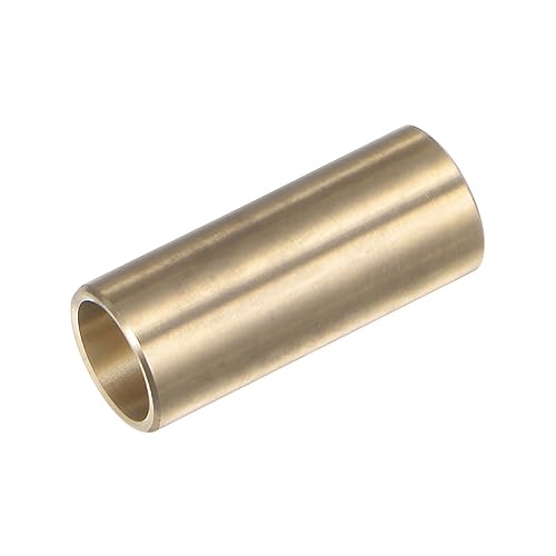 uxcell 2pcs Sleeve Bearings 1/4" Bore 5/16" OD 3/4" Length Cast Brass Self-Lubricating Bushing - size: 1/4" x 5/16" x 3/4"