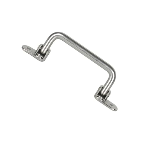 304 Stainless Steel Folding Pull Handle, 6.2" Total Length - size: Total length 6.2 "