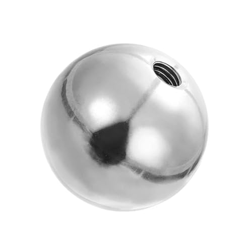 PATIKIL M8 x 40mm Ball Nuts Knob 304 Stainless Steel Round Solid Silver - size: M8x40mm