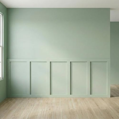 Birdeco Pre-Cut Wall Molding Kit Raw MDF Board and Batten 10 Pack