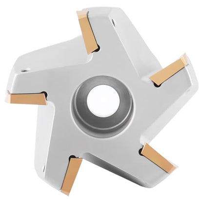 Accusize Indexable Face Mill, 3 in, 75 Deg, 5 APKT1604 Inserts, 0028-2602 - size: 3"