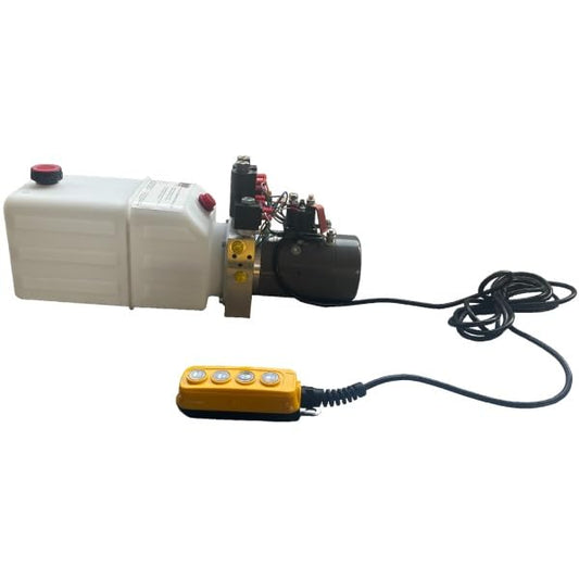 Hydraulic Power Unit Dual Acting Power Up/Power Down with 2-4 Selector 6 Quart Reservoir 3200 psi