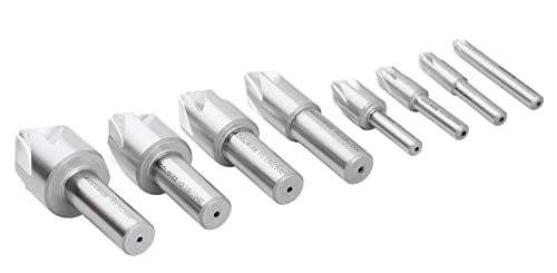 Accusize Industrial Tools HSS Countersink Set, 60°, 0206-0010 - size: 60°