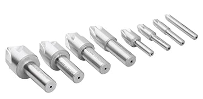 Accusize Industrial Tools HSS Countersink Set, 60°, 0206-0010 - size: 60°