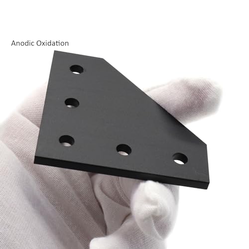 8 Sets 2020 Aluminum Extrusion Profile Hardware V T Slot L Brackets - style: 8Pcs L Type Bracket with Bolt Nut