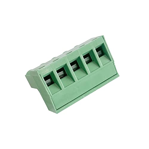 10pcs 5P 5.08mm Angle PCB Screw Terminal Block - size: 10pcs 5P 5.08mm